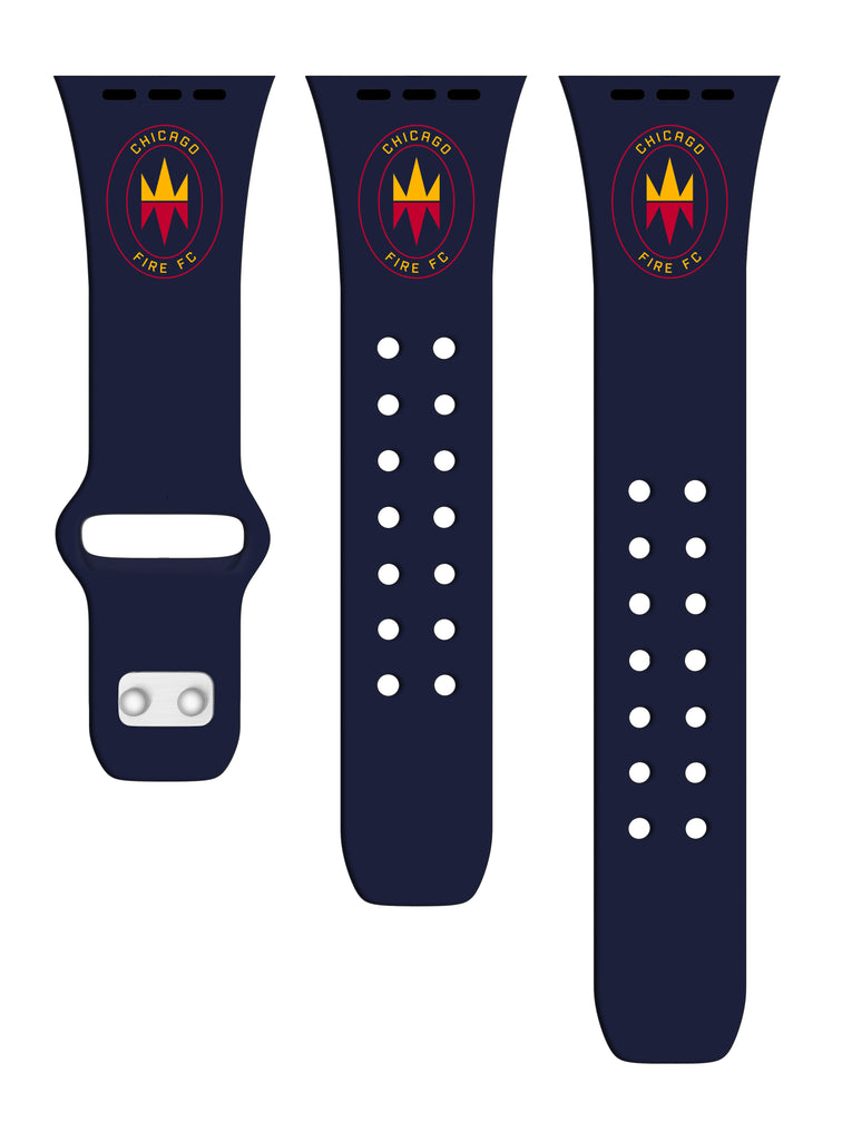 Chicago Fire Silicone Apple Watch Band - Affinity Bands