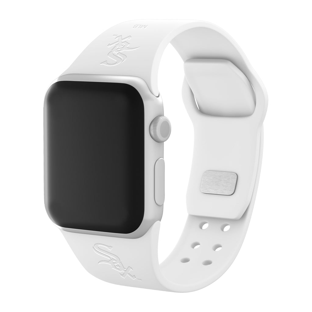 Chicago White Sox Engraved Silicone Apple Watch Band - Affinity Bands