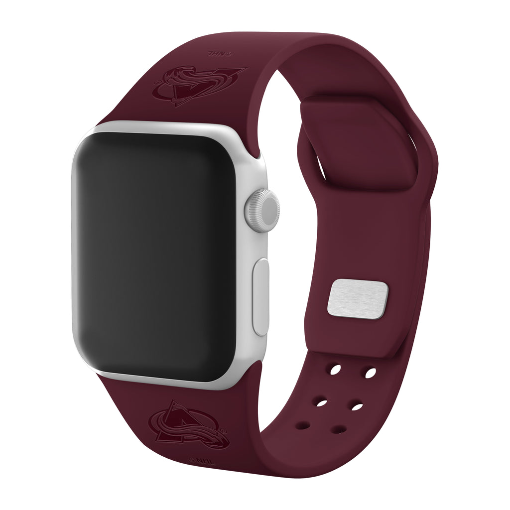 Colorado Avalanche Engraved Apple Watch Band - Affinity Bands