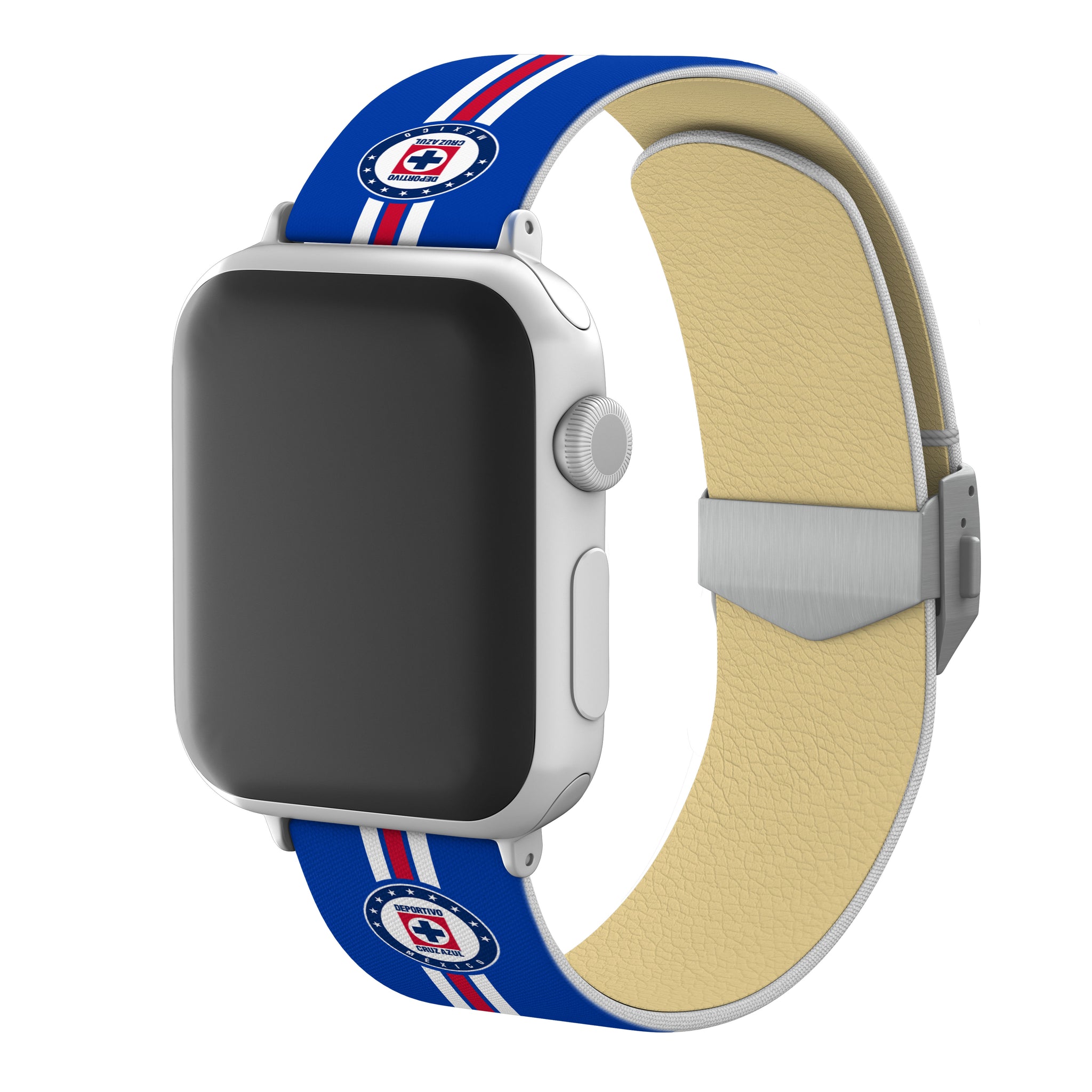Cruz Azul Signature Series Apple Watch Band With Engraved Buckle
