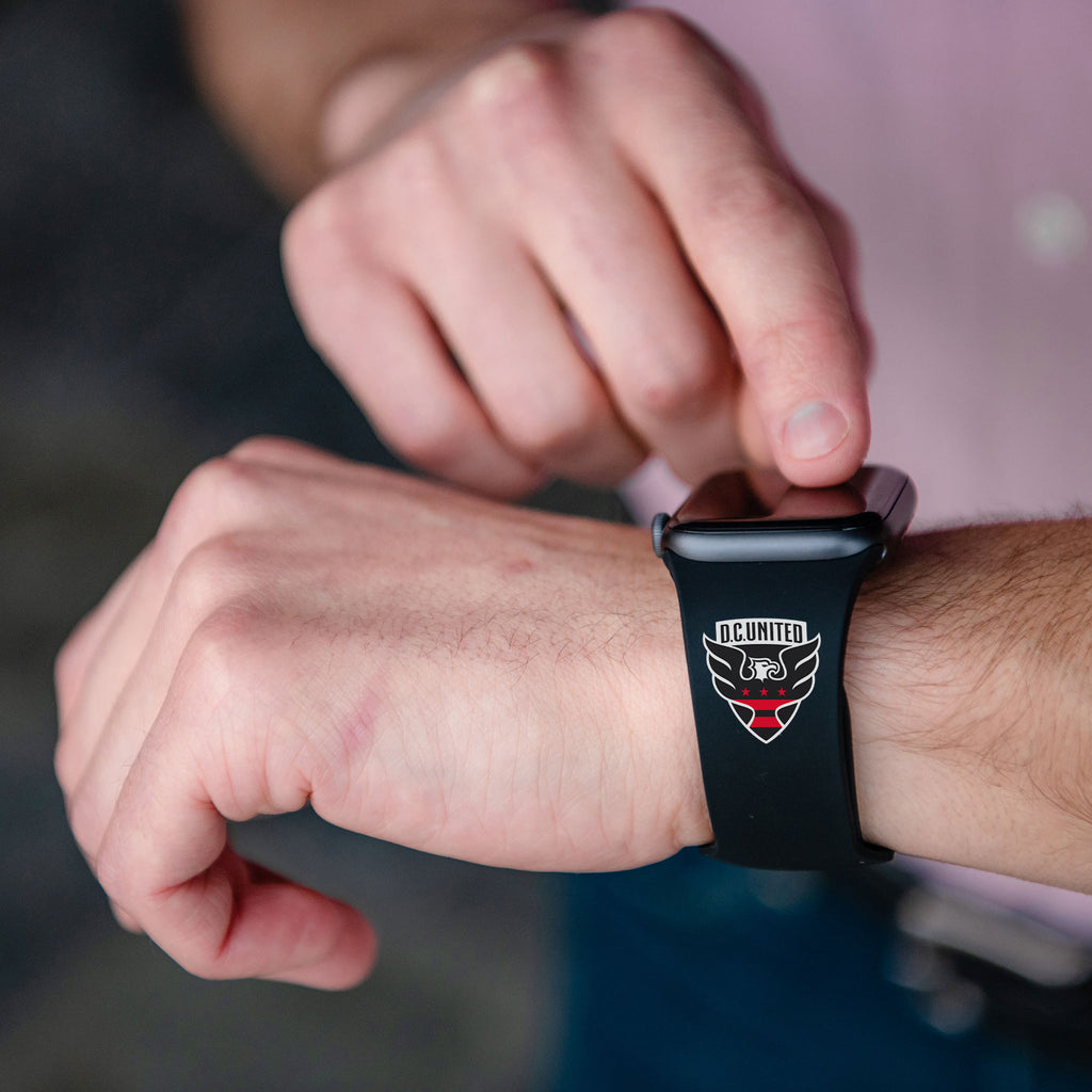 DC United Silicone Apple Watch Band - AffinityBands