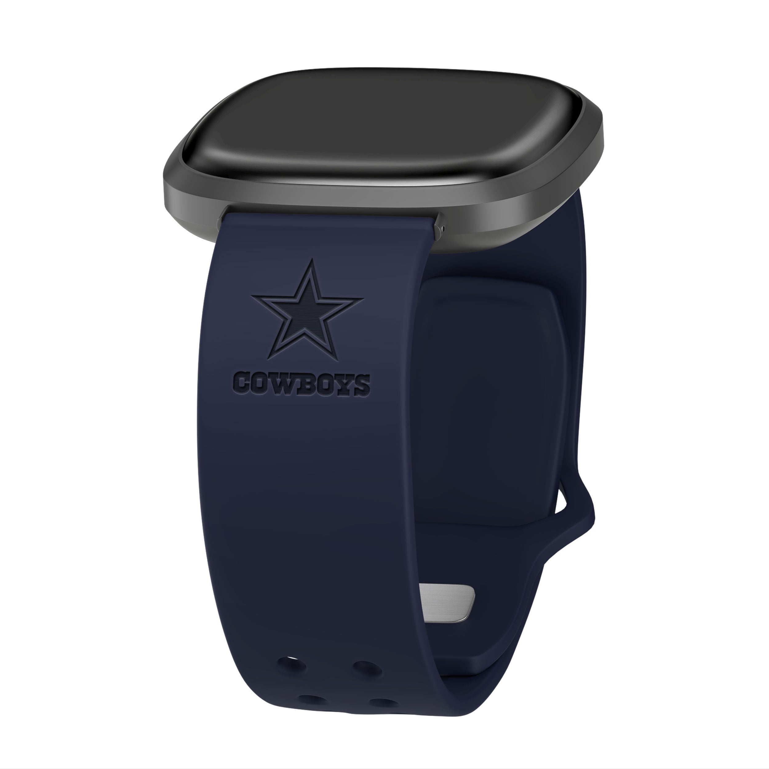 : Game Time Dallas Cowboys Engraved Silicone Watch Band