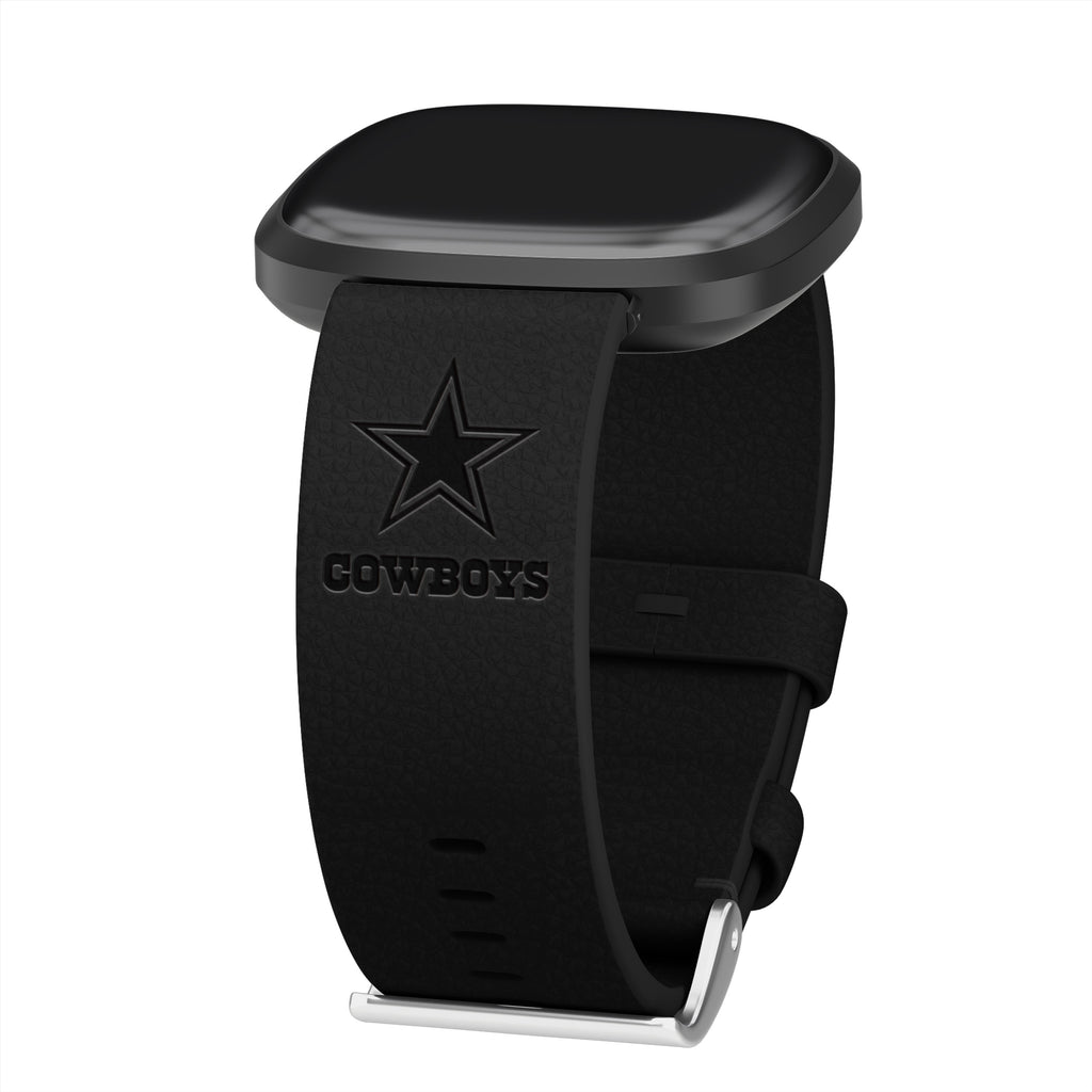 Nfl Dallas Cowboys Apple Watch Compatible Leather Band - Brown