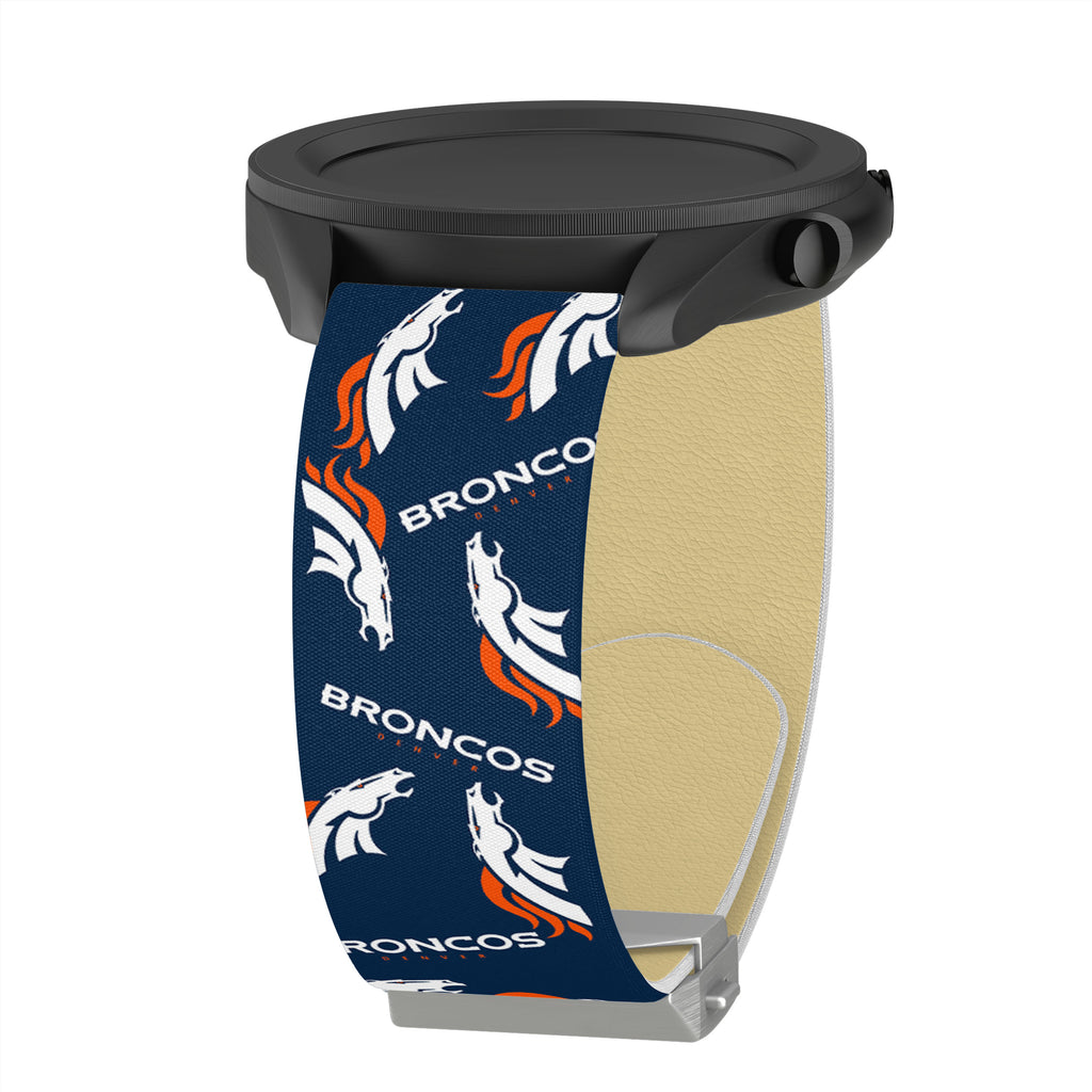 : Game Time Denver Broncos Silicone Sport Watch Band