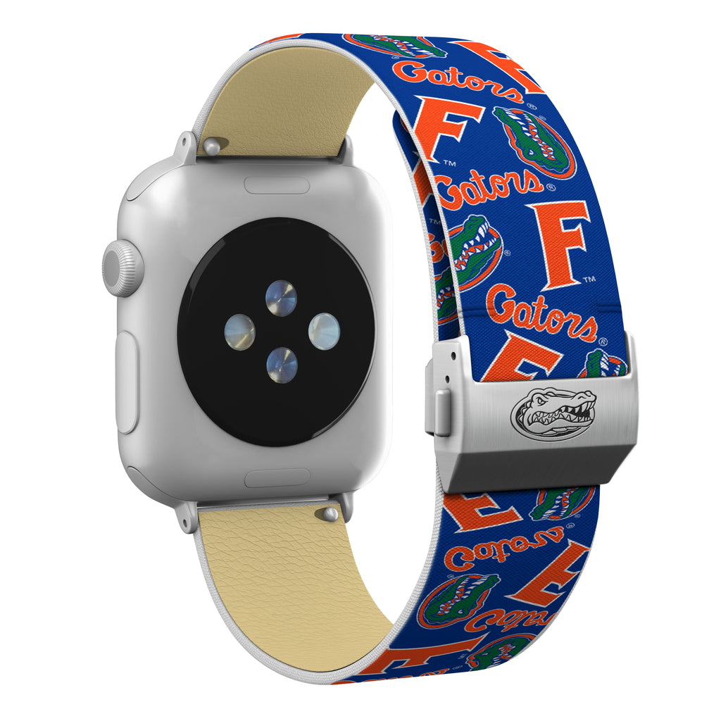 Florida Gators Full Print Watch Band With Engraved Buckle - AffinityBands