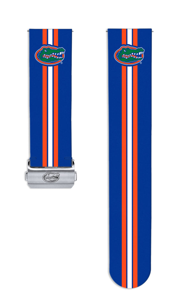 Florida Gators Full Print Quick Change Watch Band With Engraved Buckle - AffinityBands