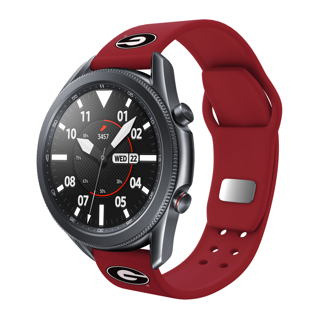 Georgia Bulldogs Quick Change Silicone Watchband - AffinityBands
