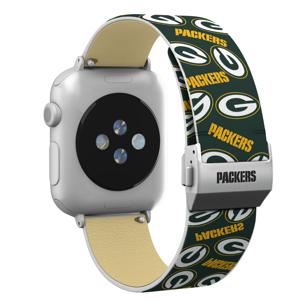 Game Time Green Bay Packers Apple Watch Band Green / 38/40/41mm