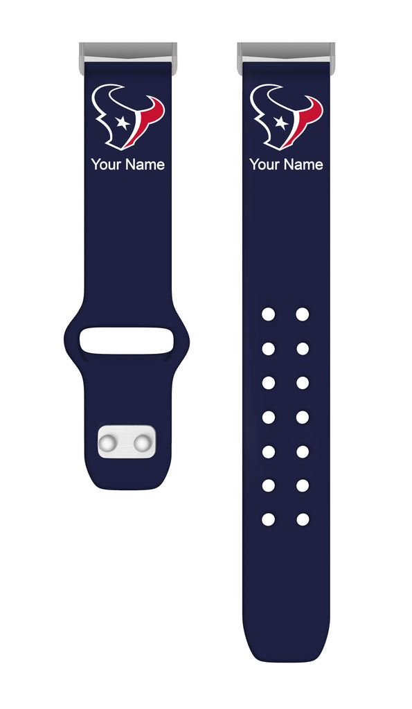 Game Time Houston Texans HD Fitbit Compatible Watch Band