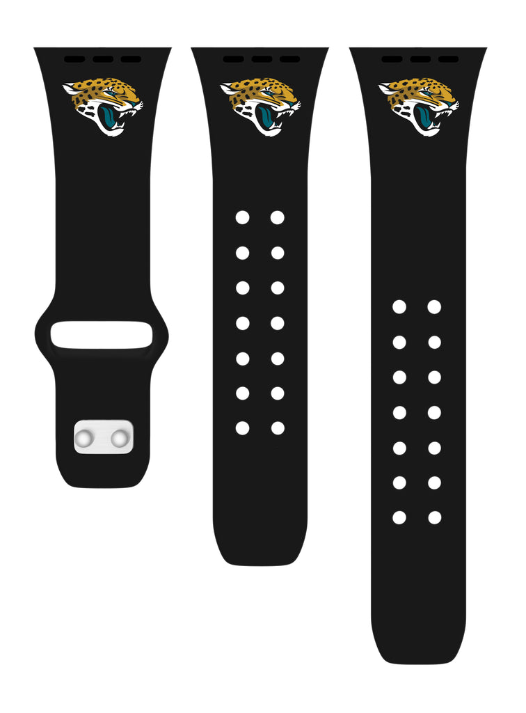 Jacksonville Jaguars Silicone Apple Watch Band - Affinity Bands