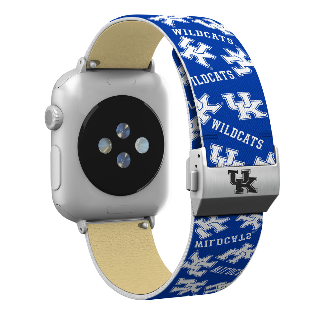 Kentucky Wildcats Full Print Watch Band With Engraved Buckle - AffinityBands