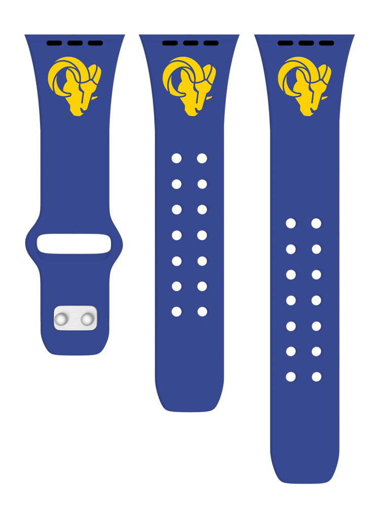 Los Angeles Rams Silicone Apple Watch Band - Affinity Bands