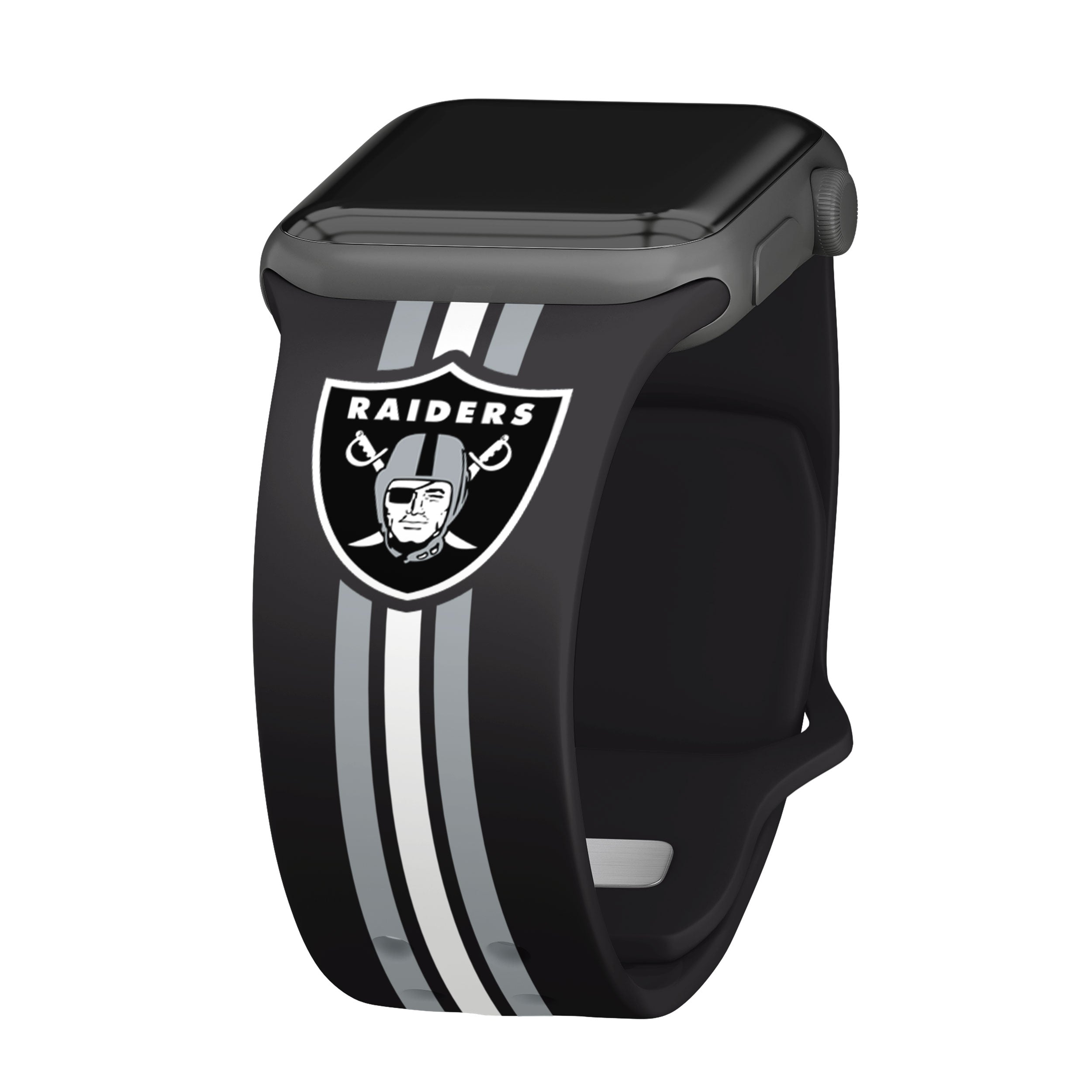Las Vegas Raiders Repeat Logo HD Apple Watch Band