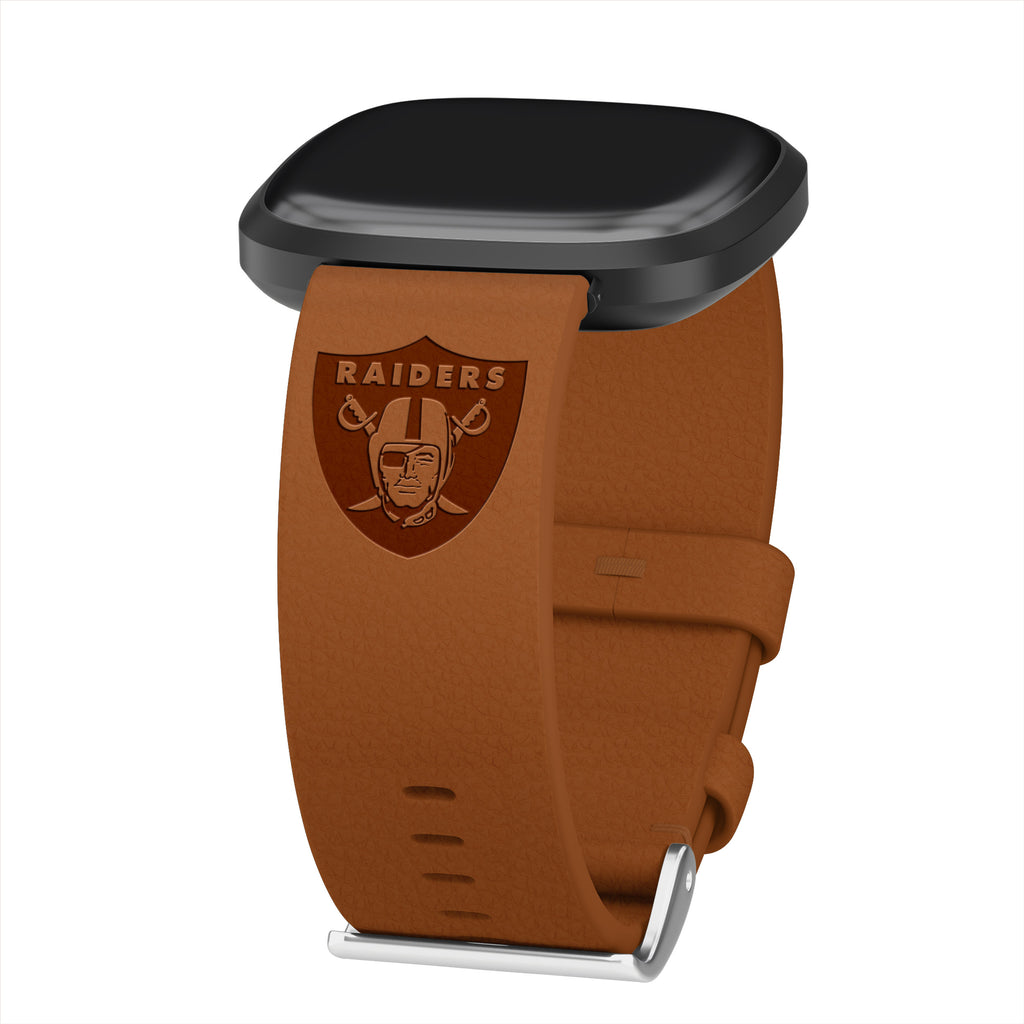 Las Vegas Raiders Fitbit HD Watch Band - Game Time Bands