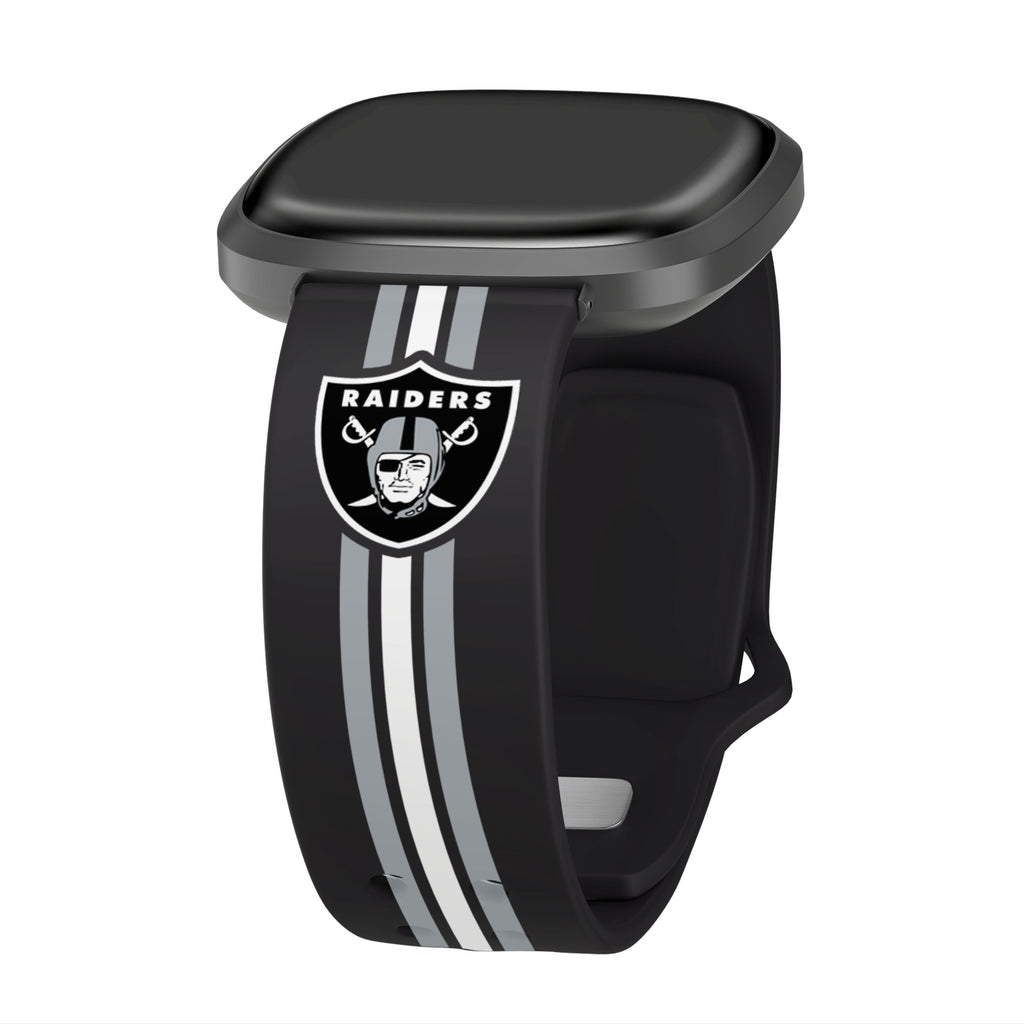 Game Time Las Vegas Raiders Signature Series Apple Watch Band With Eng -  Game Time Bands