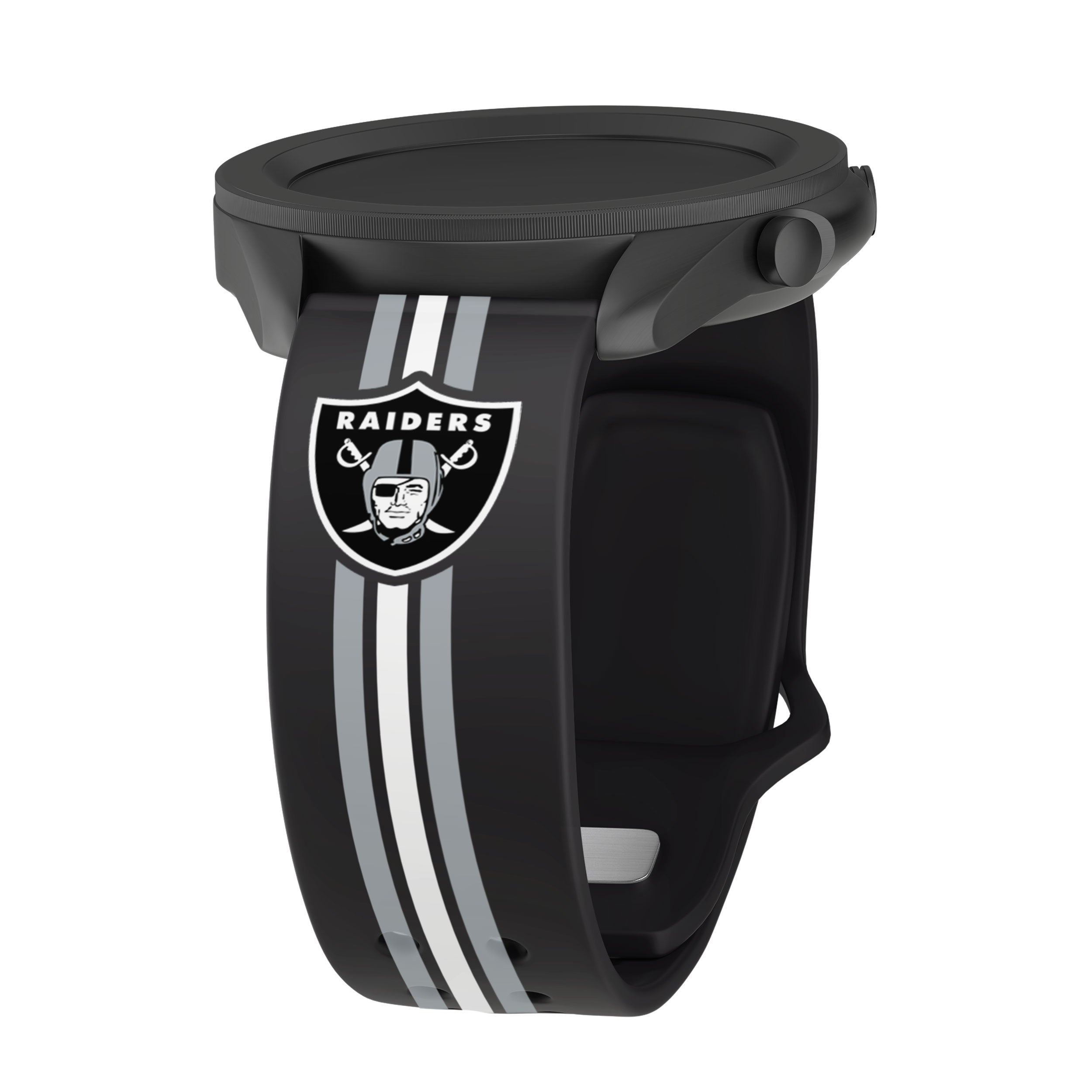 Game Time Las Vegas Raiders Quick Change HD Watch Band - Game Time