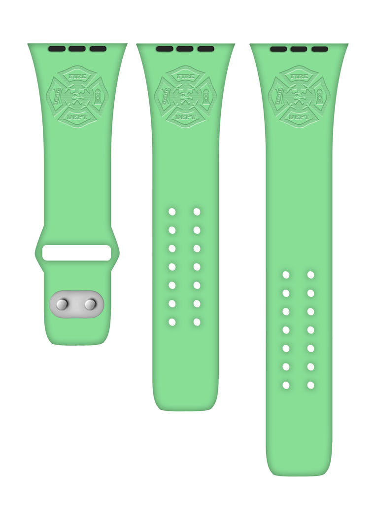 Firefighter Apple Watch Band Engraved Style - AffinityBands