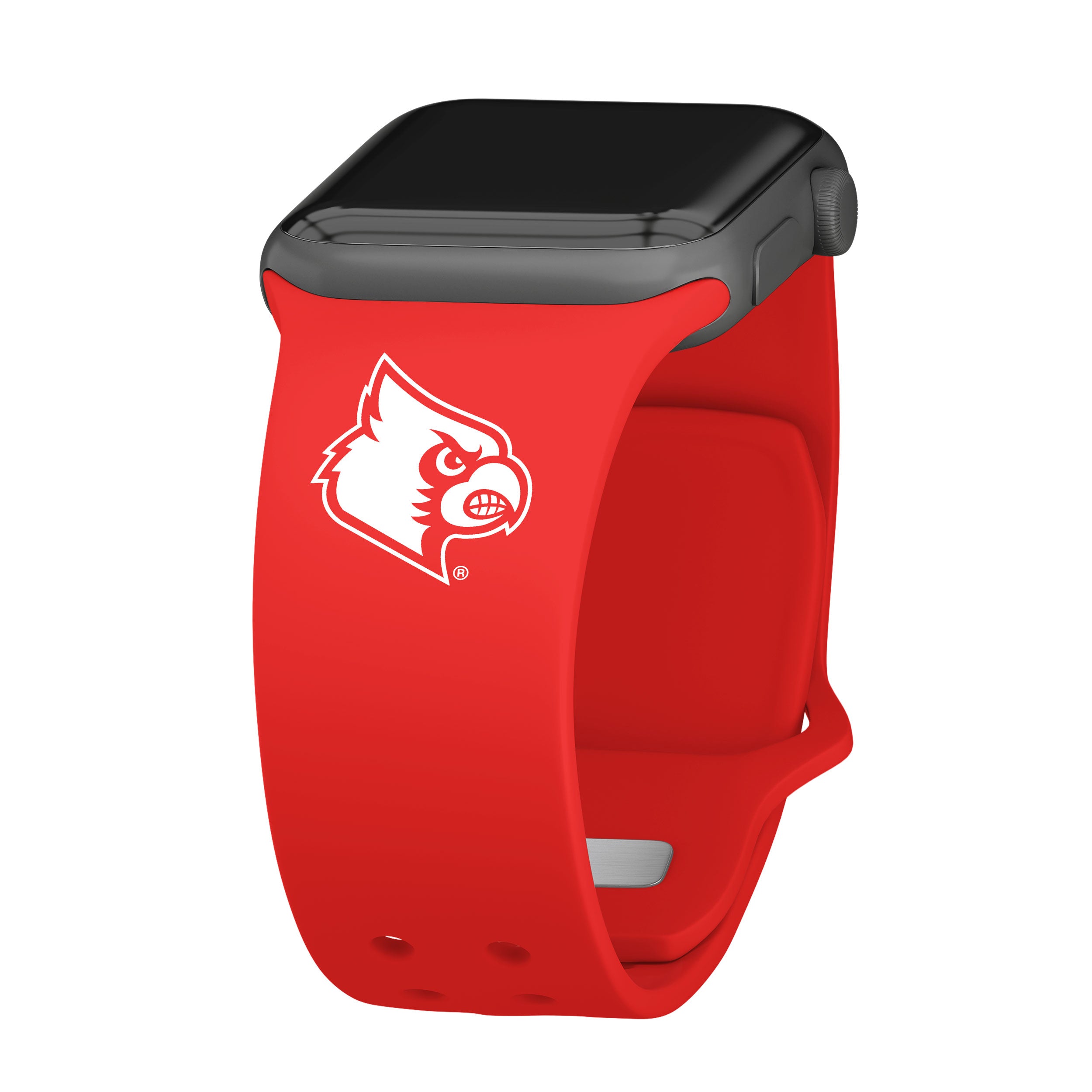 Louisville Cardinals Executive Series Style Apple Watch Band
