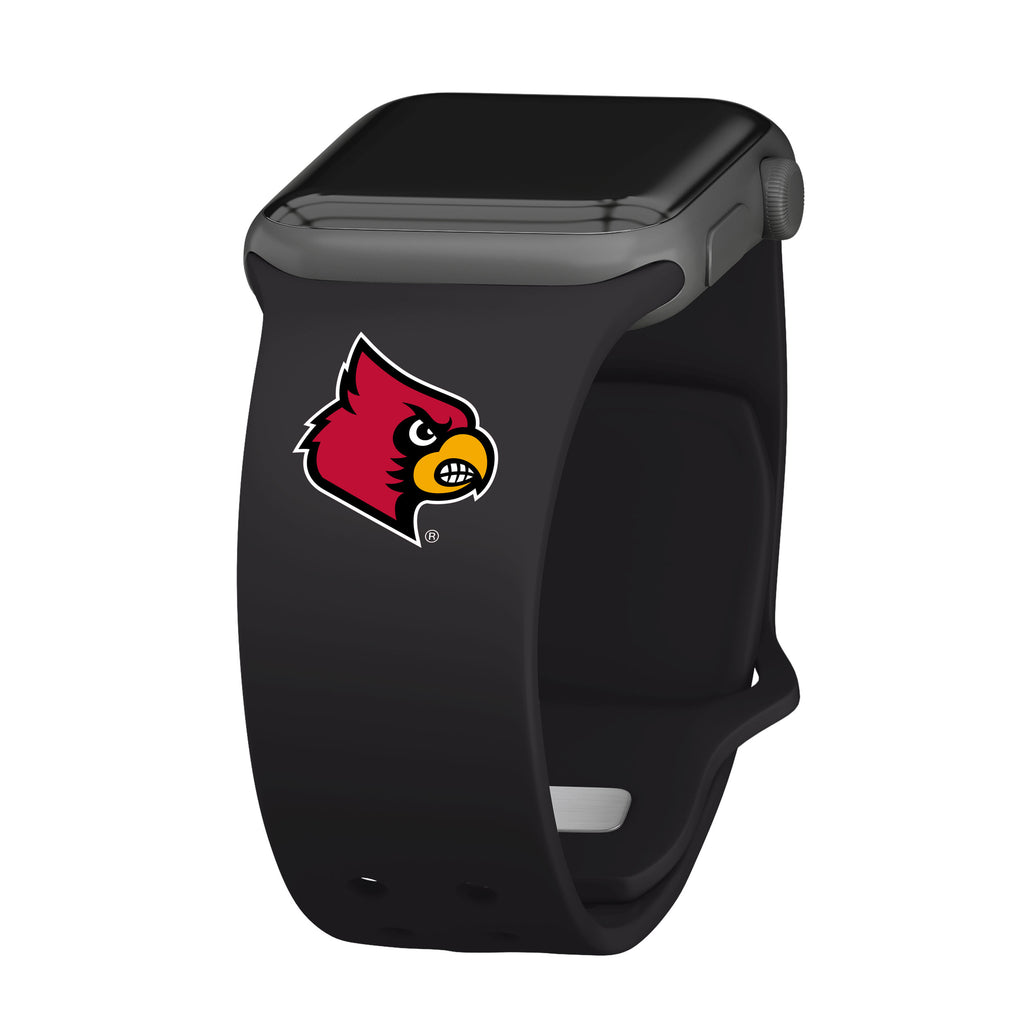 Affinity Bands Red Louisville Cardinals Logo Silicone Apple Watch Band