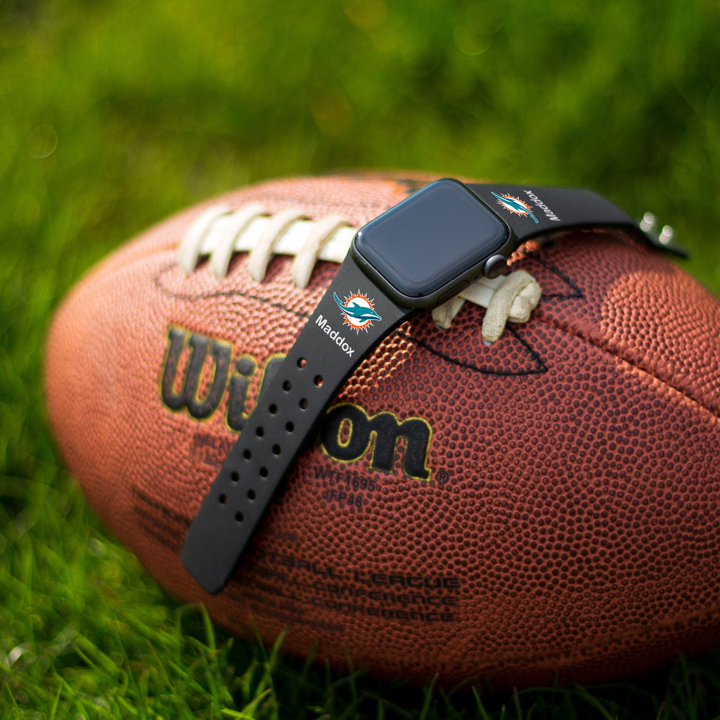 Miami dolphins apple outlet watch band