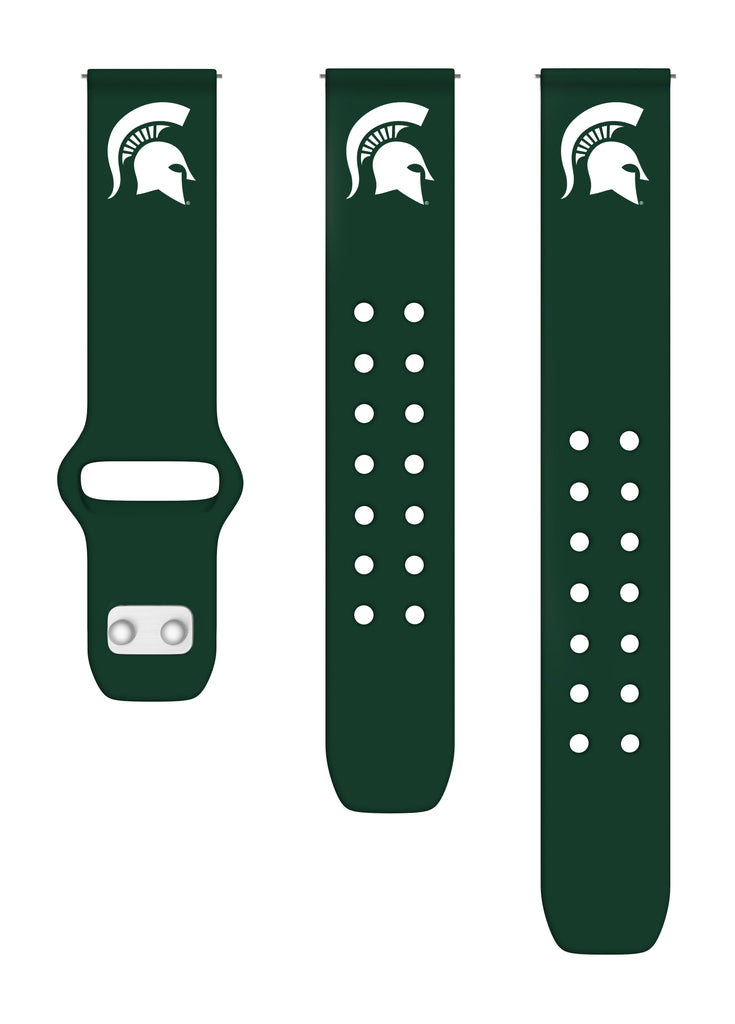 Michigan State Spartans Quick Change Silicone Watchband - AffinityBands