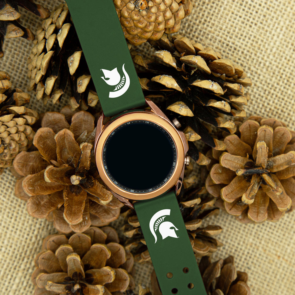 Michigan State Spartans Quick Change Silicone Watchband - AffinityBands