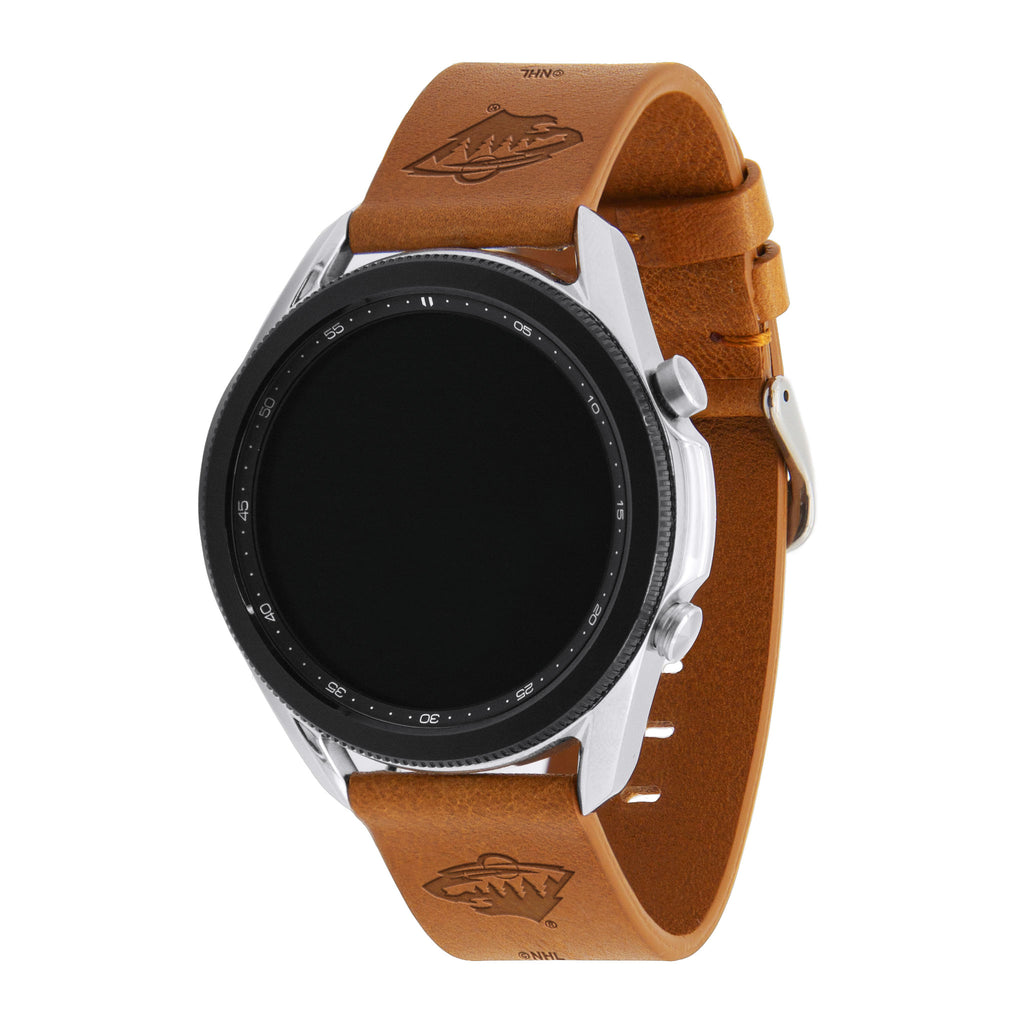 Minnesota Wild Quick Change Leather Watch Band - AffinityBands