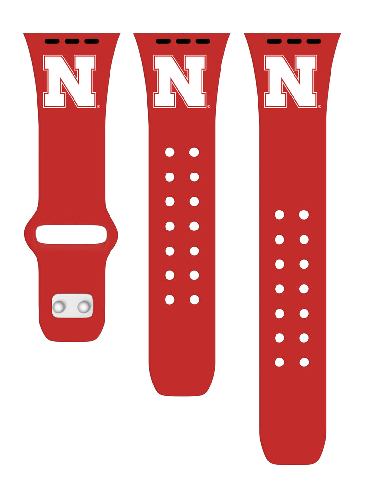 Nebraska Huskers Apple Watch Band - Red - Affinity Bands