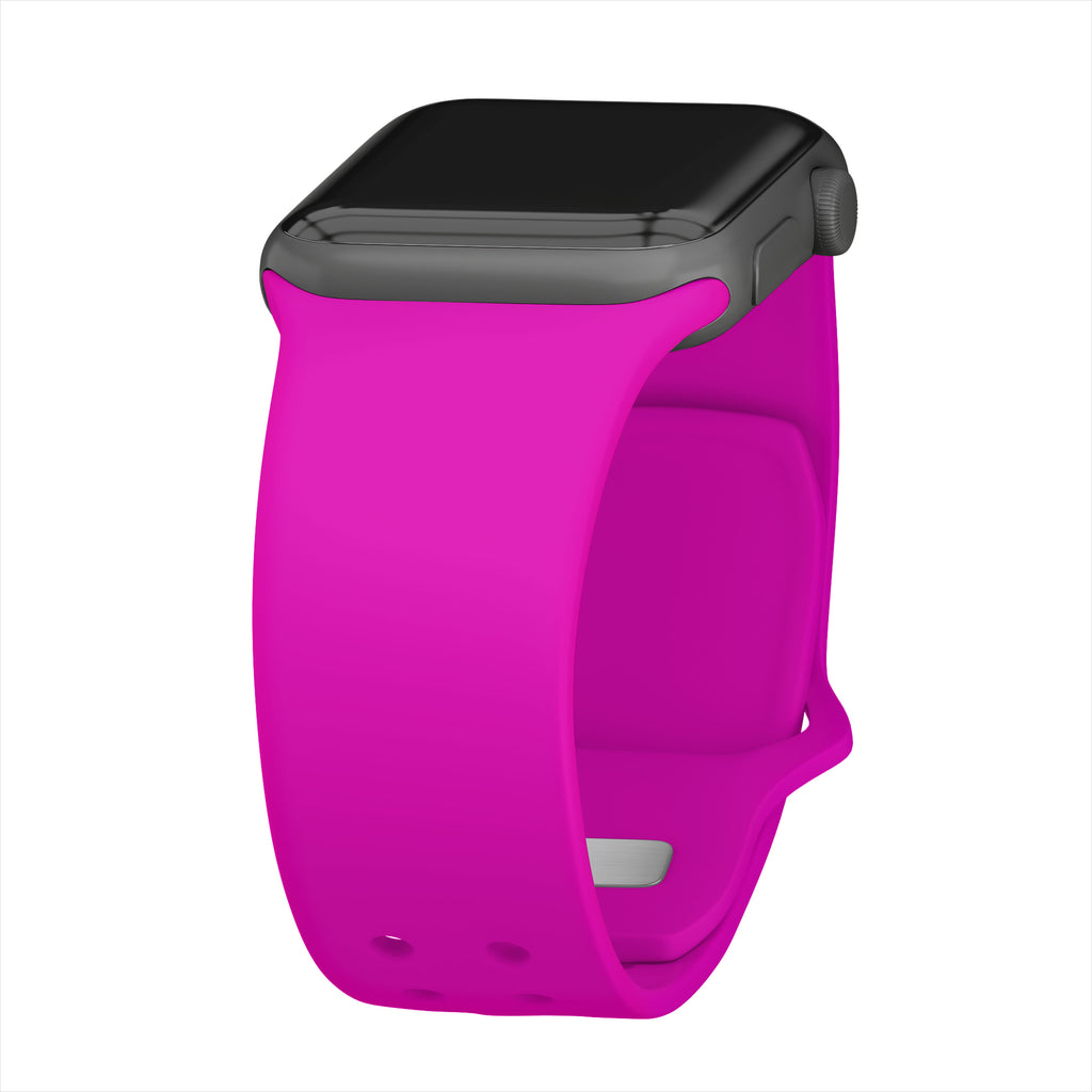 Neon Magenta Apple Watch Band