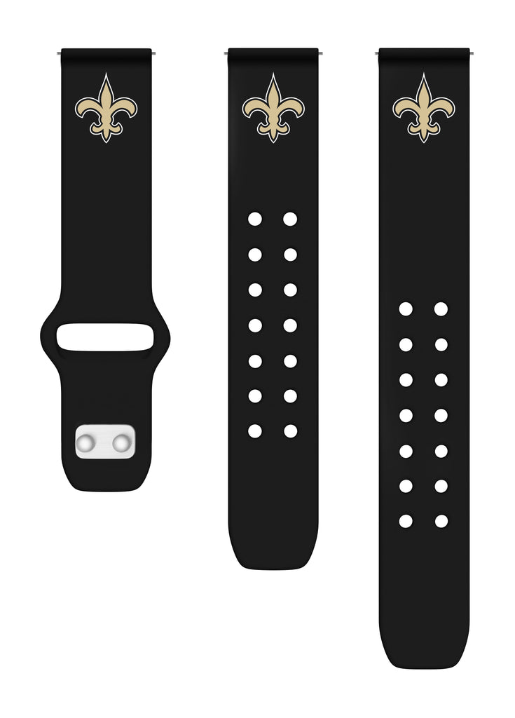  Game Time New Orleans Saints Silicone Watch Band and