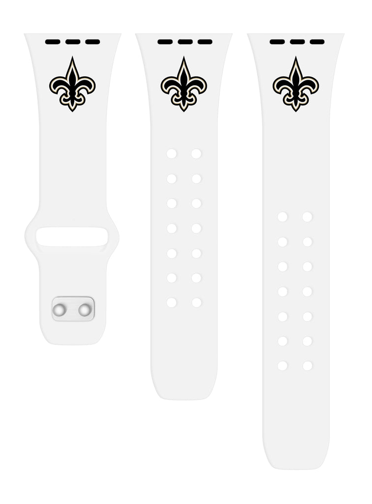 Game Time New Orleans Saints Silicone Apple Watch Band