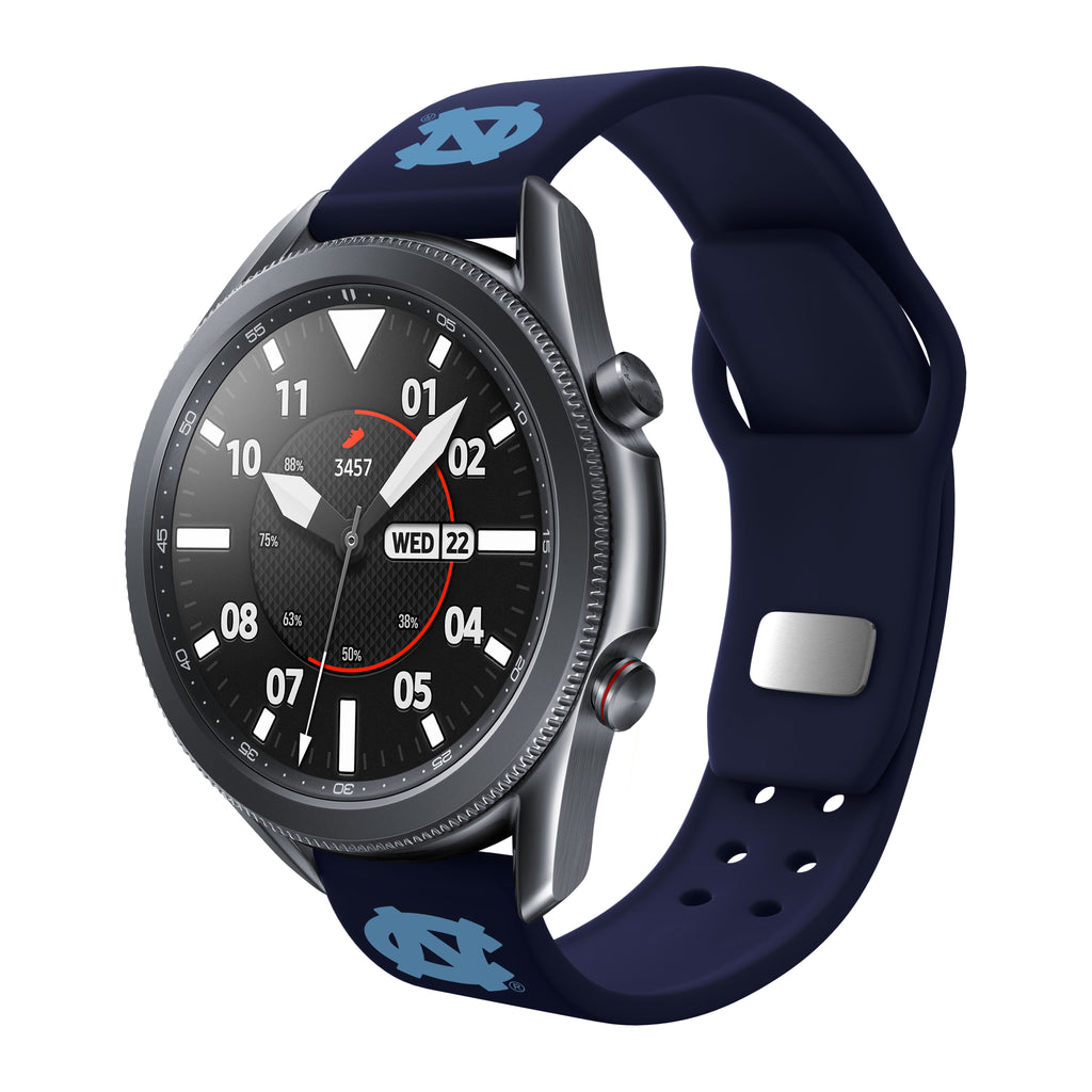 North Carolina Tar Heels Quick Change Silicone Watchband - AffinityBands