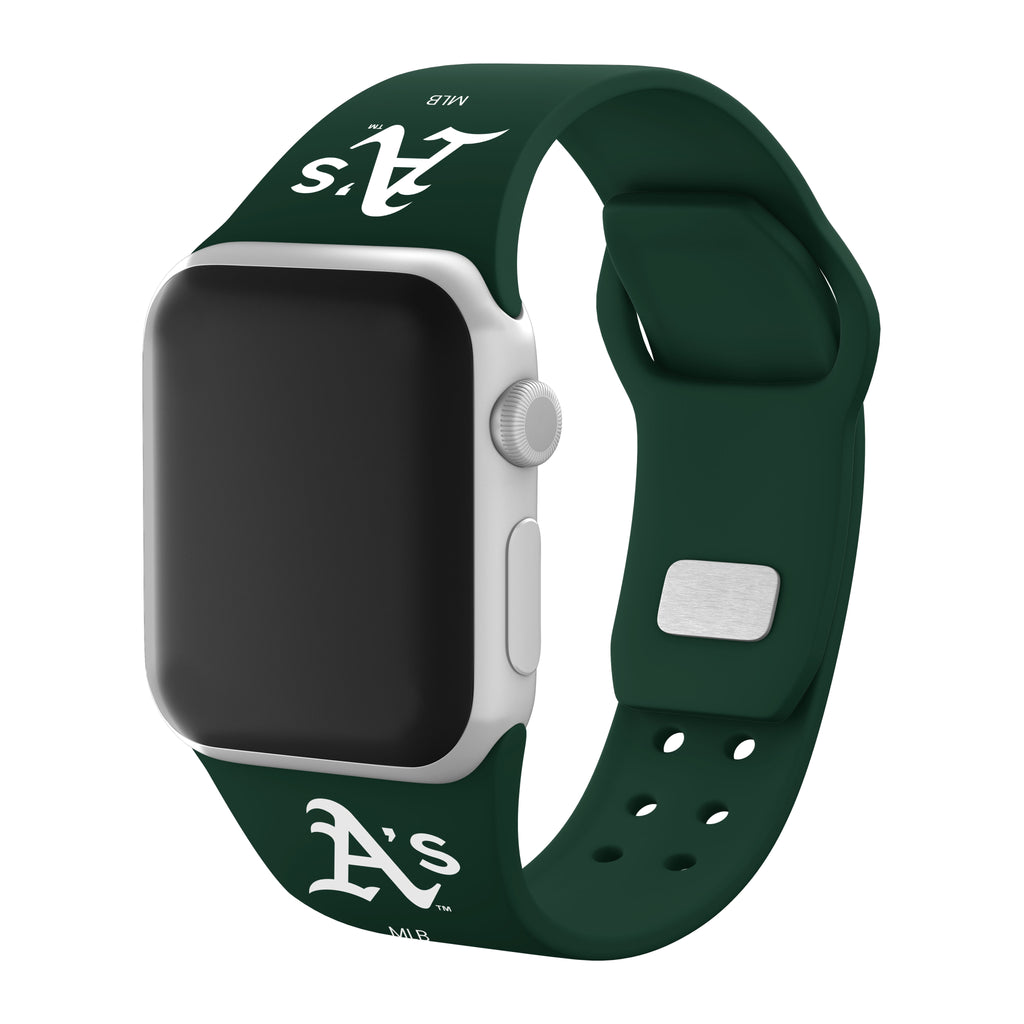 Oakland Athletics Silicone Apple Watch Band - Affinity Bands