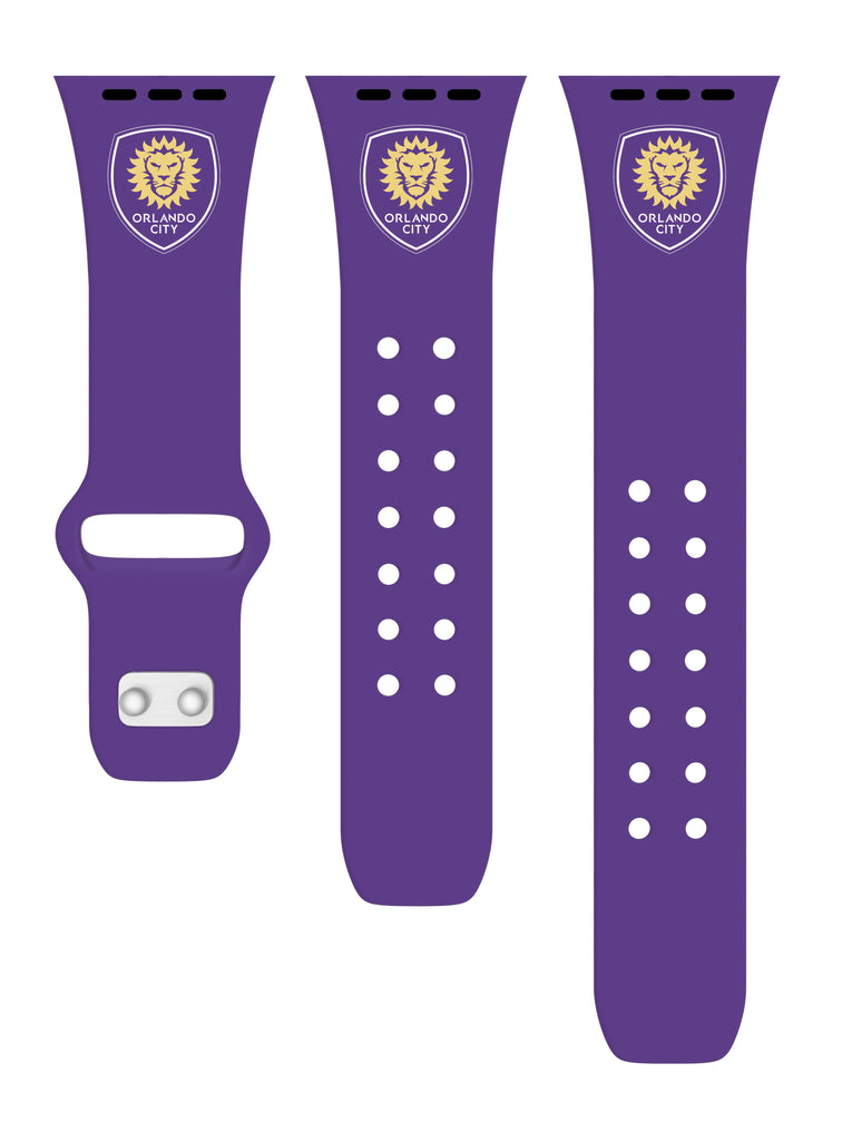 Orlando City Silicone Apple Watch Band - Affinity Bands