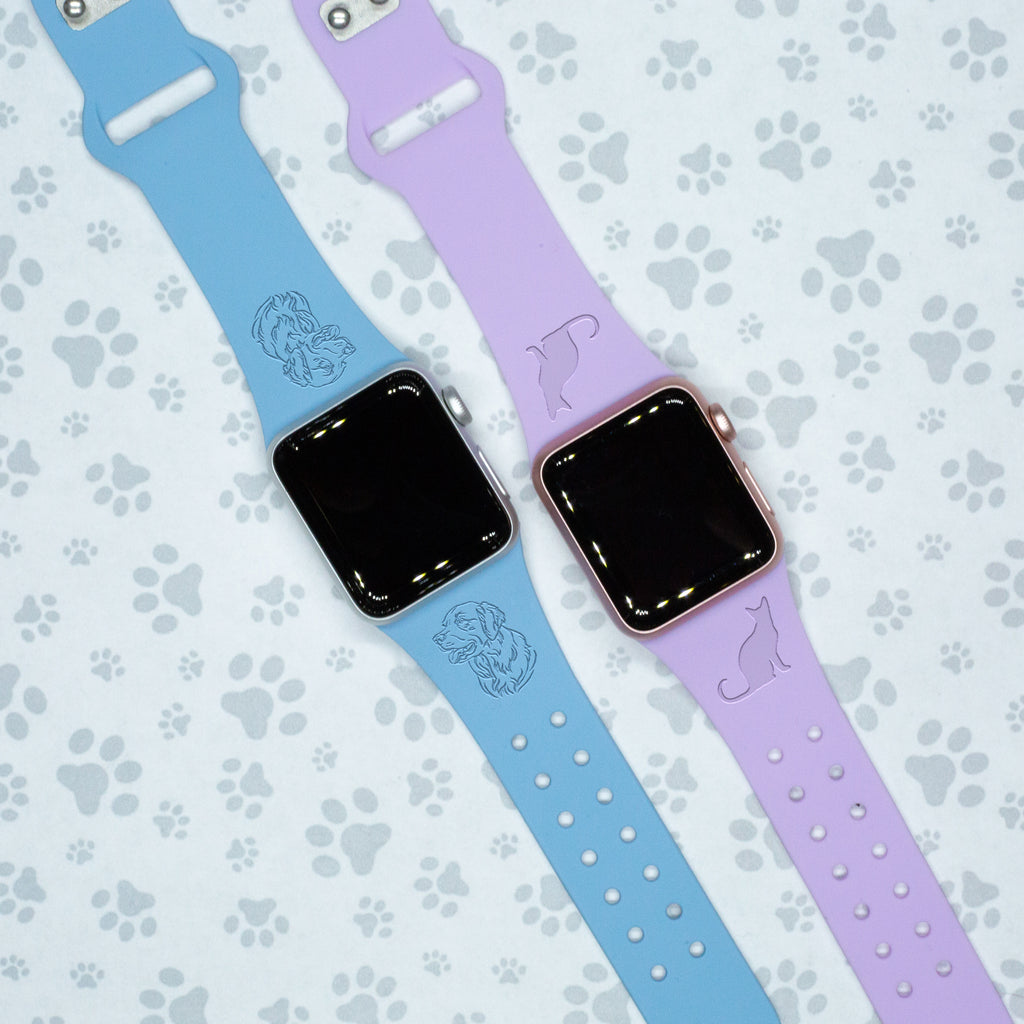 Pets & Animals - Apple Silicone Watch Band - AffinityBands