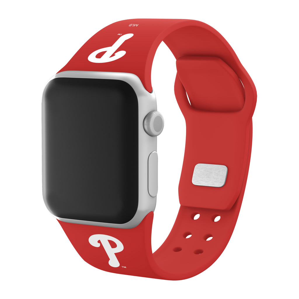 Philadelphia Phillies Silicone Apple Watch Band - Affinity Bands