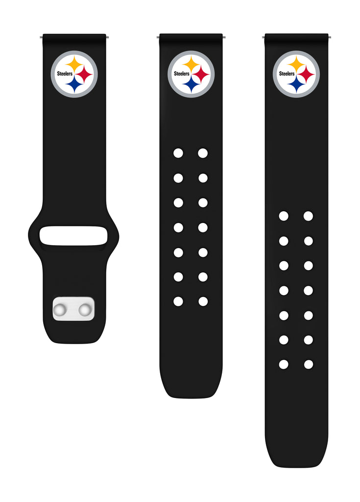 Pittsburgh Steelers Quick Change Silicone Watch Band - AffinityBands
