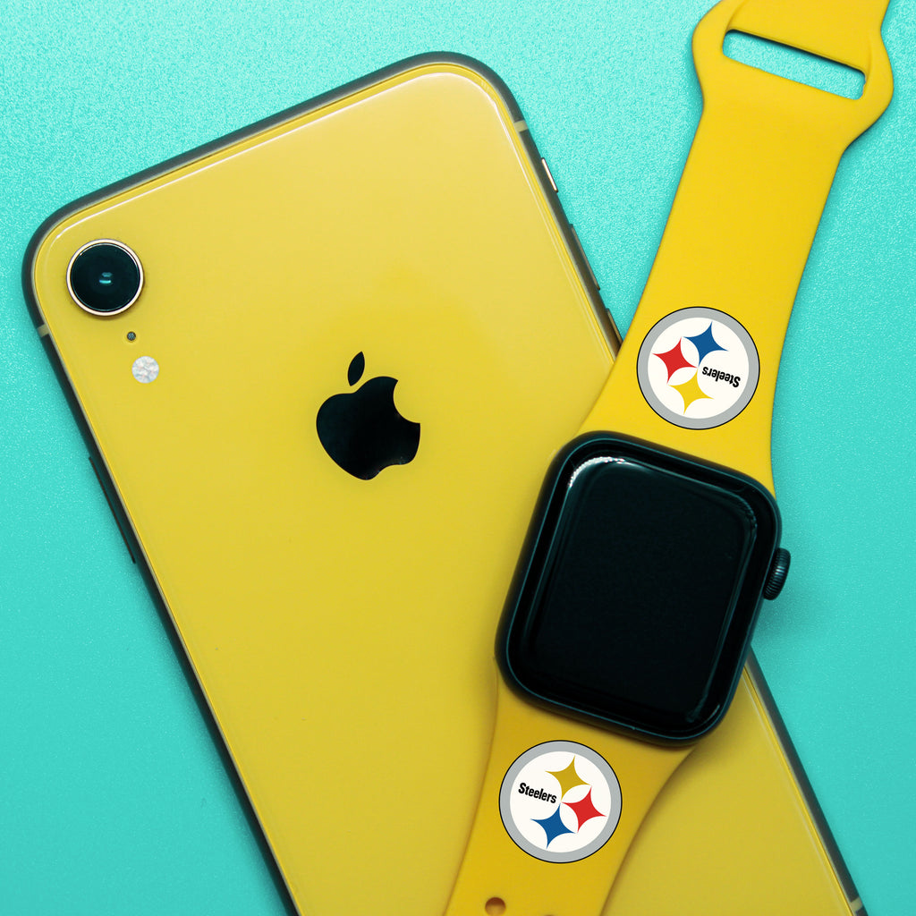 Pittsburgh Steelers Silicone Apple Watch Band - Affinity Bands