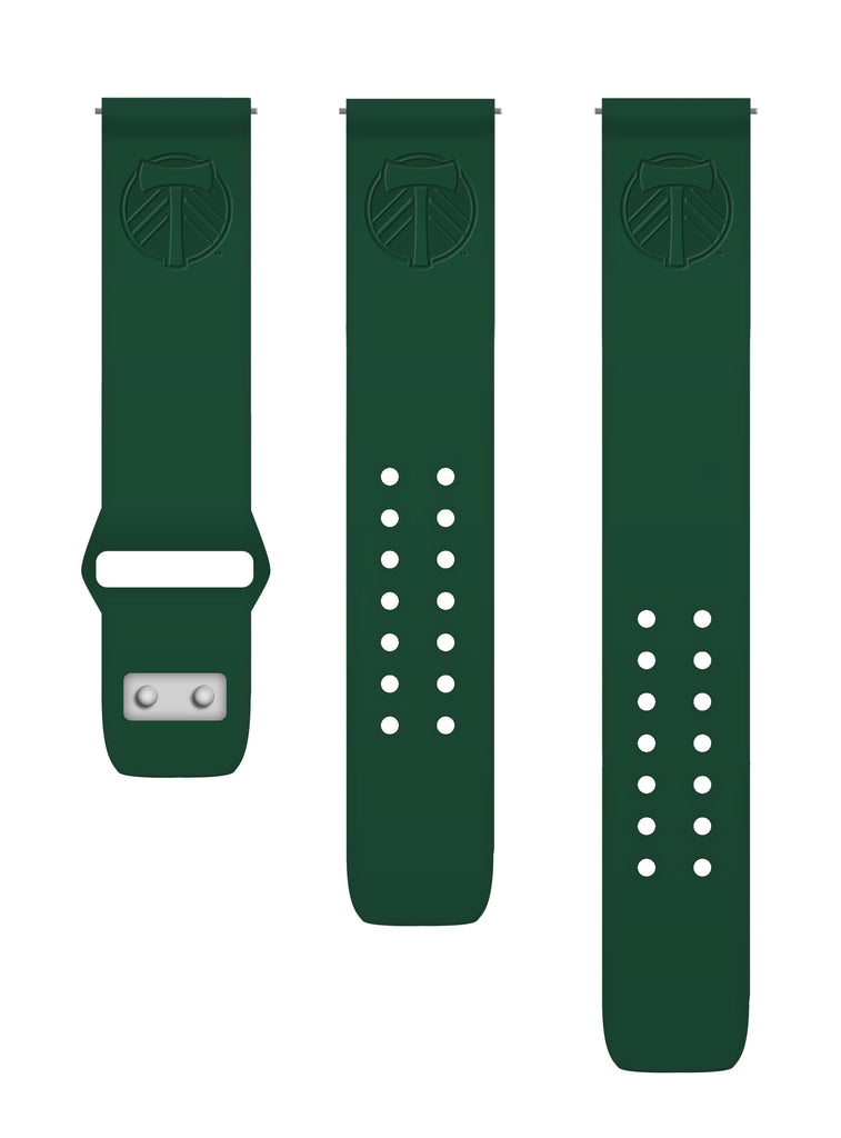 Portland Timbers Quick Change Silicone Watchband - AffinityBands