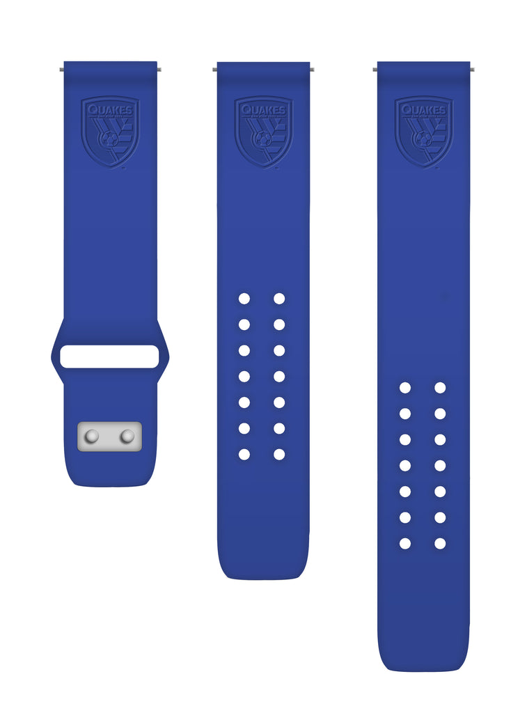 San Jose Earthquakes Quick Change Silicone Watchband - AffinityBands