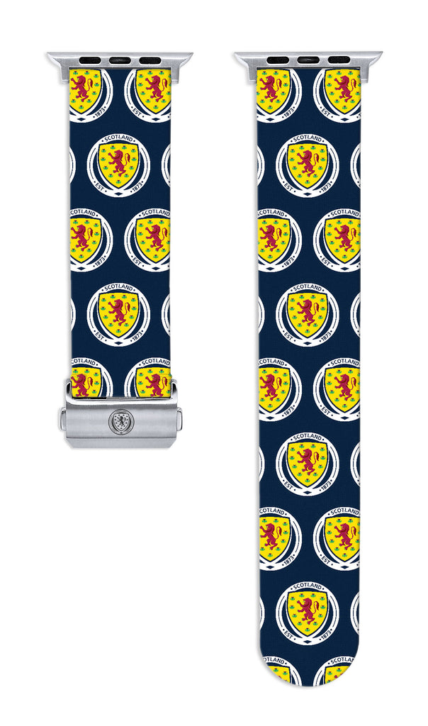 Scotland Full Print Apple Watch Band With Engraved Buckle - AffinityBands