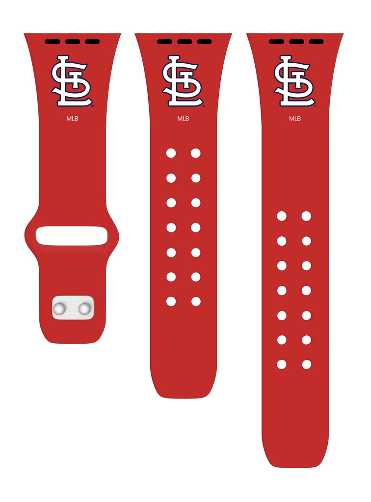 St. Louis Cardinals Silicone Apple Watch Band - Affinity Bands