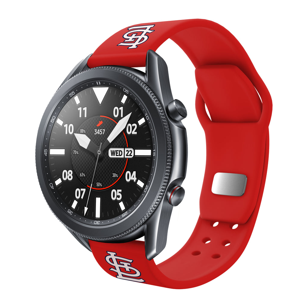St. Louise Cardinals Quick Change Silicone Watch Band - AffinityBands