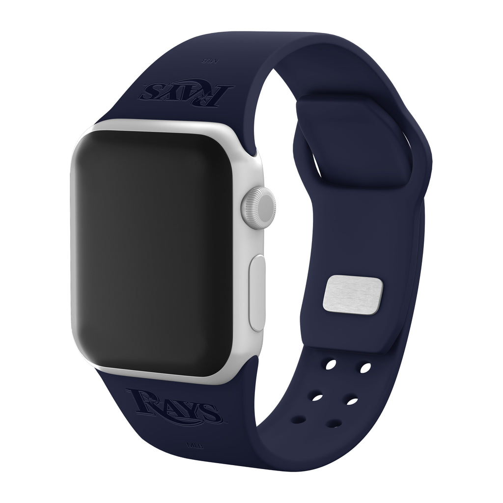 Tampa Bay Rays Engraved Silicone Apple Watch Band - Affinity Bands