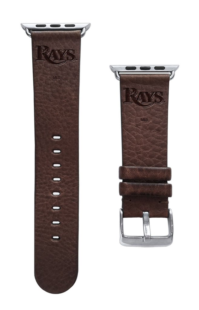 Tampa Bay Rays Leather Band Compatible with Apple Watch - AffinityBands