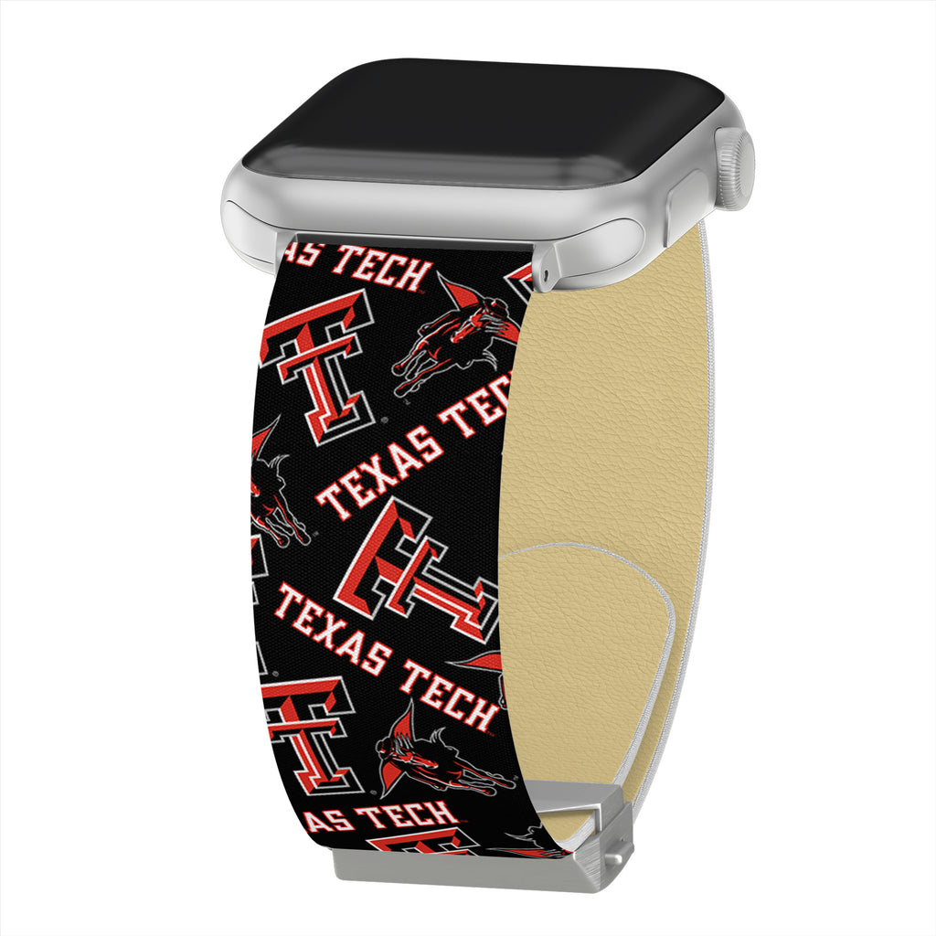 Affinity Bands Unisex Louisville Cardinals Engraved Silicone Sport Quick Change Watch Band - Red