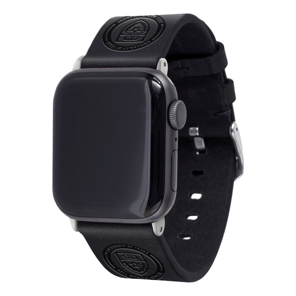 Dell Medical School Leather Apple Watch Band - Affinity Bands