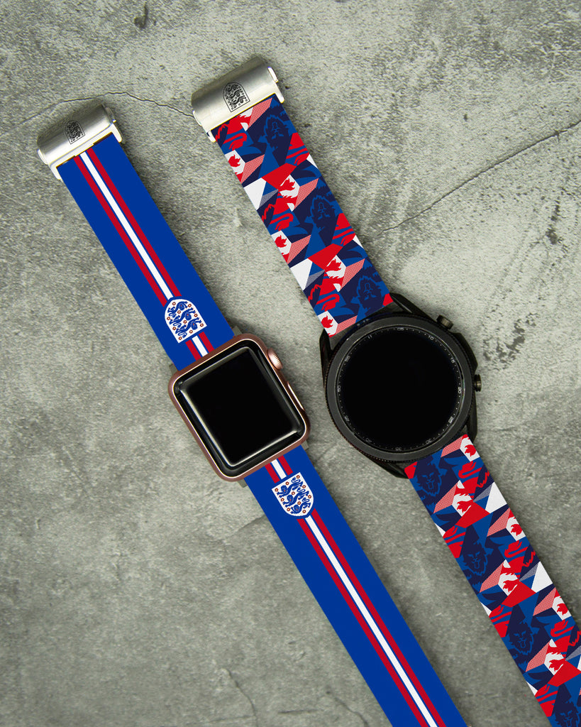 The FA Full Print Watch Band With Engraved Buckle - Affinity Bands