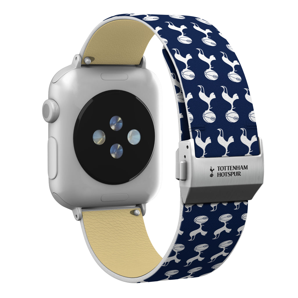 Tottenham Hotspur Football Club Full Print Watch Band With Engraved Buckle - Affinity Bands