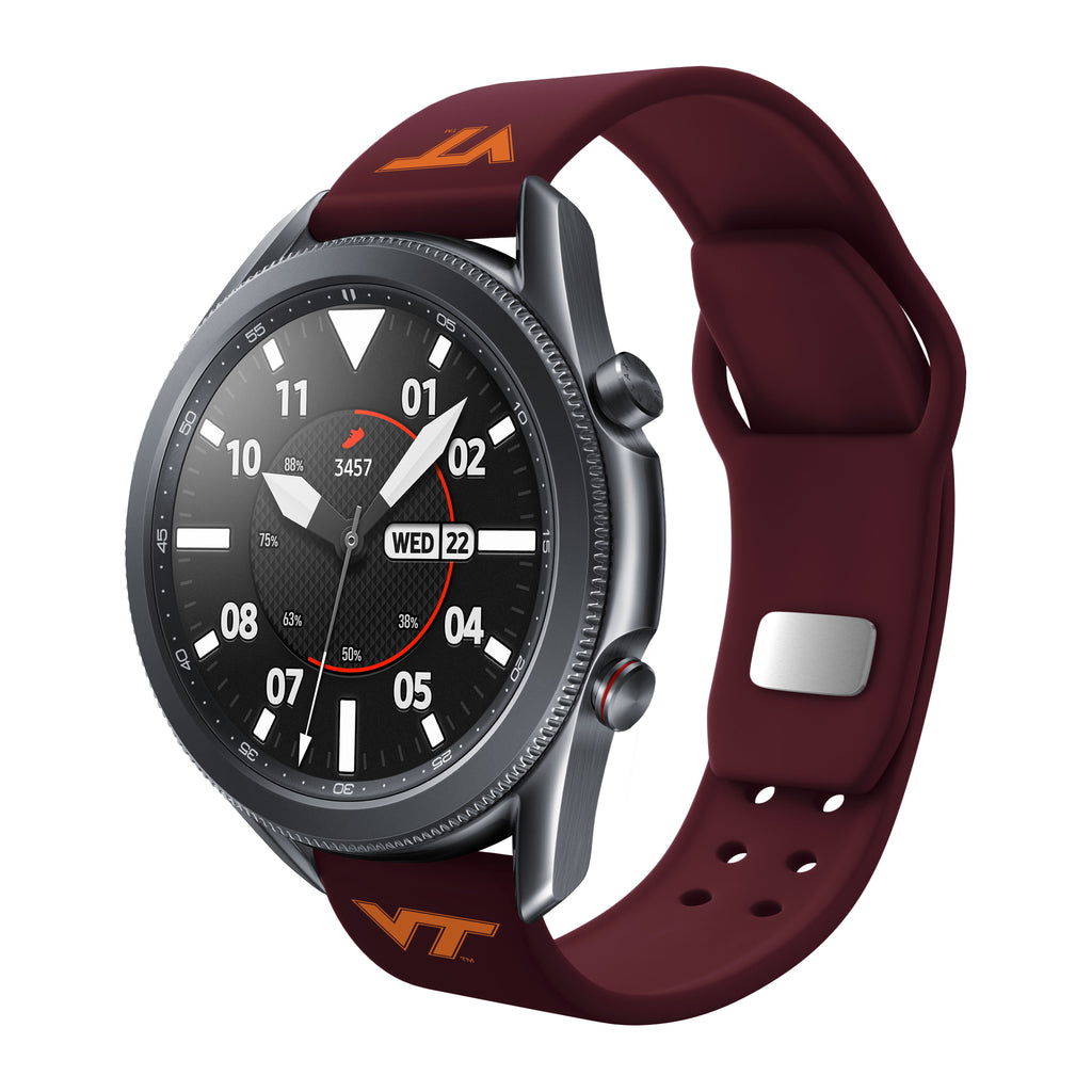 Virginia Tech Hokies Quick Change Silicone Watchband - AffinityBands